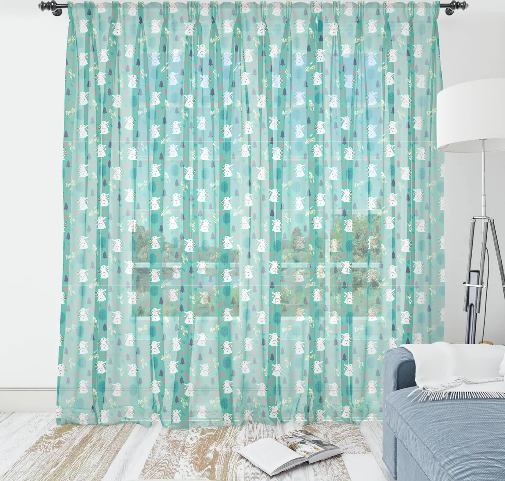 Arazzo Coniglietti Pasquali ABAKUHAUS 240x274cm Soggiorno e Camera