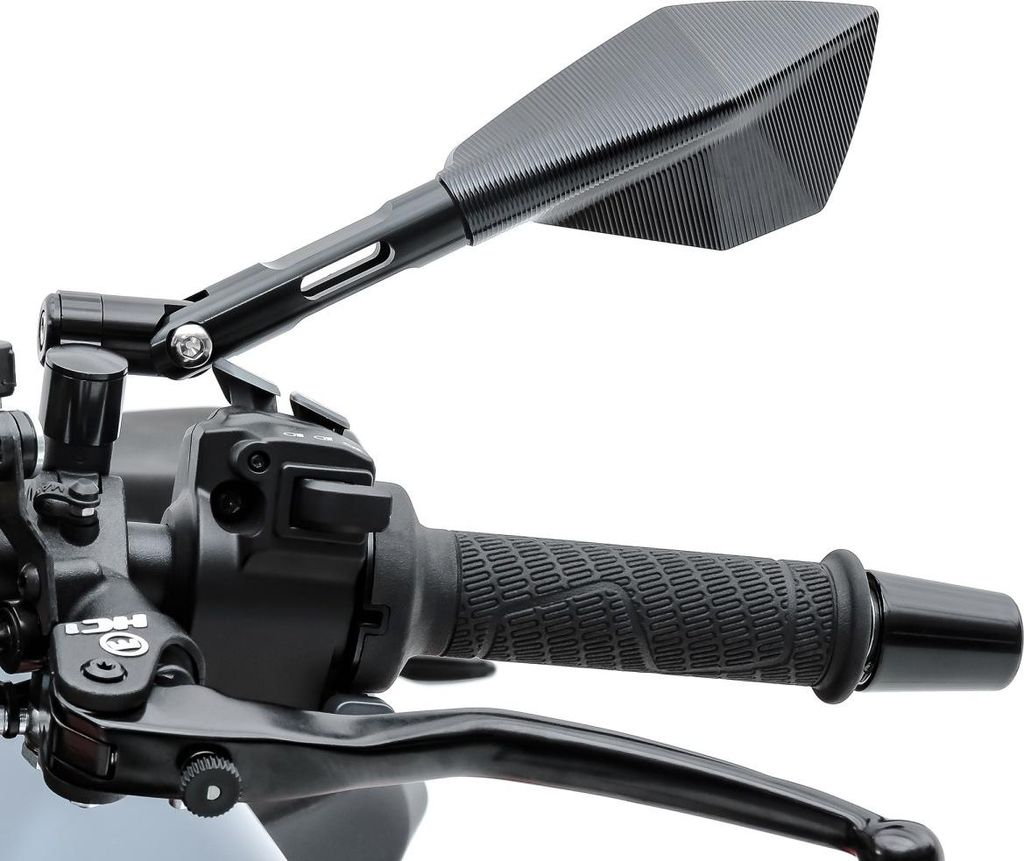 Spätné zrkadlo motocykla # čierne DP50 Obrázok produktu 