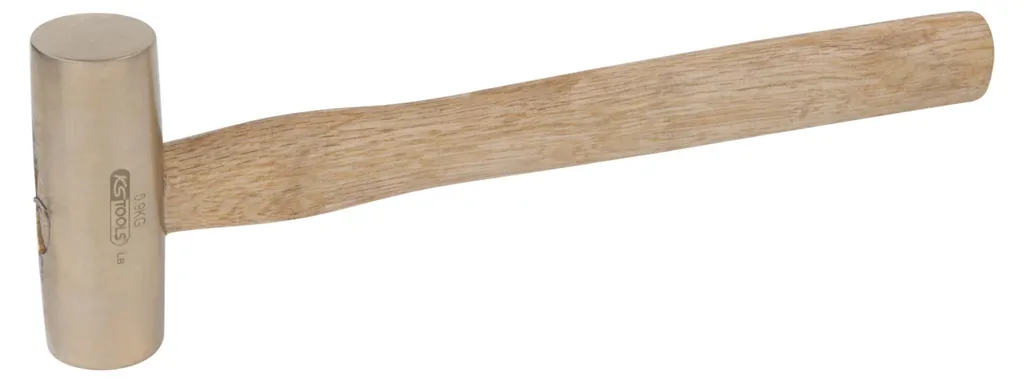 Maillet en bronze lourd 2700g pour maintenance industrielle de précision