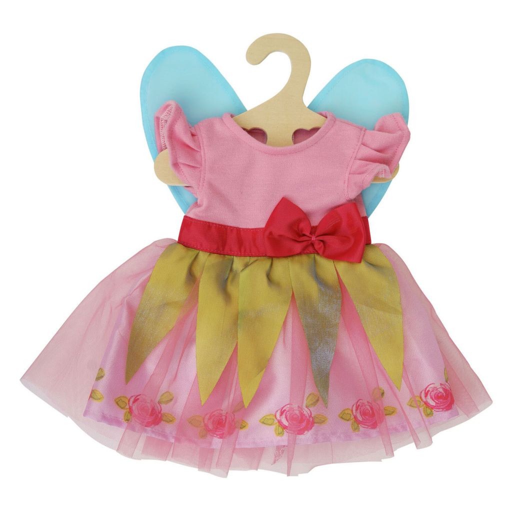 Heless Puppenkleid ''Prinzessin Lillifee'' mit pinker Schleife, Gr. 28-35 cm