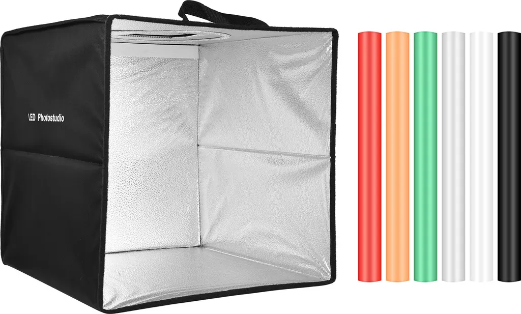 Boîte de studio photo LED 40 cm pliable pour packshot produit A