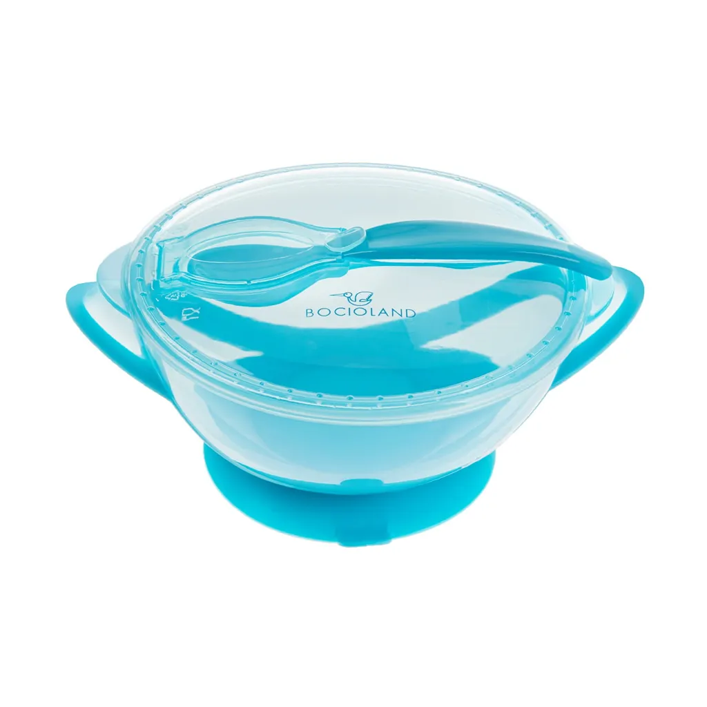 Baby Silikon-Schüssel Mit Saugnapf | Bären-Design Essteller Für Beikost | 13x10,5cm