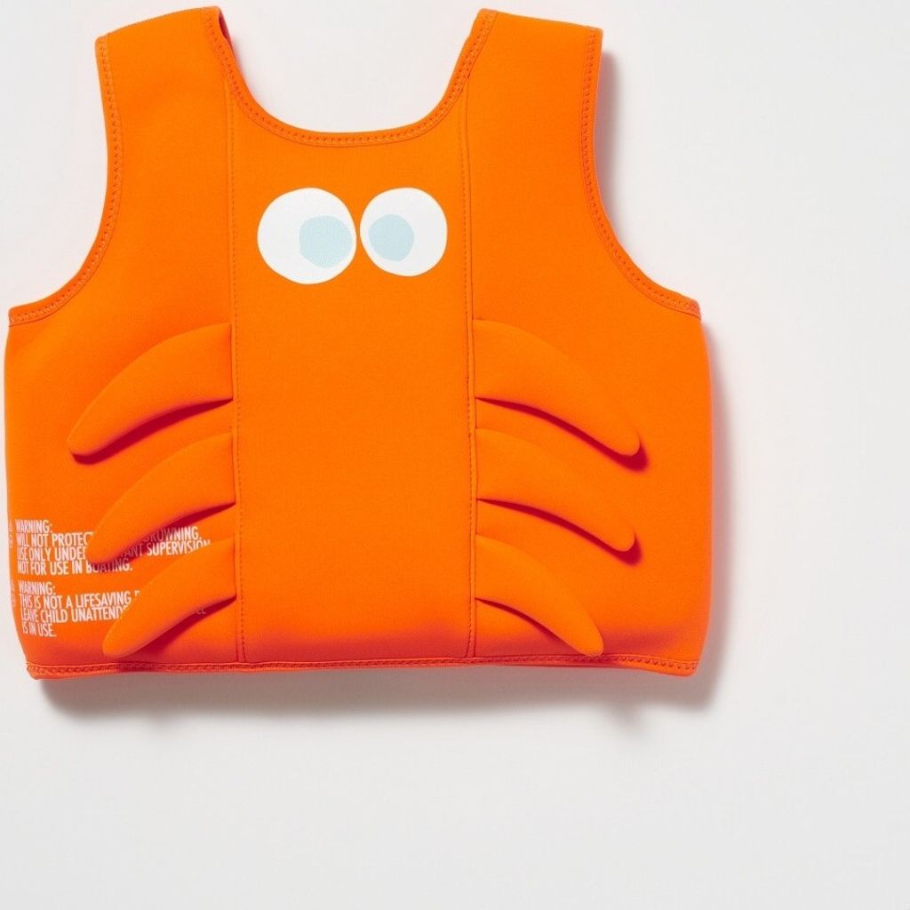 Kinder Swimtime Schwimmweste Sonny die Meereskreatur Neon Produktbild 5