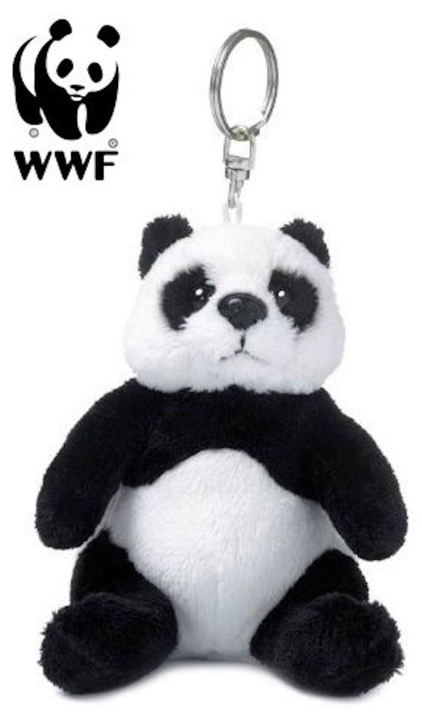 Plüschanhänger Panda (10cm) Schlüsselanhänger Pandabär Produktbild 