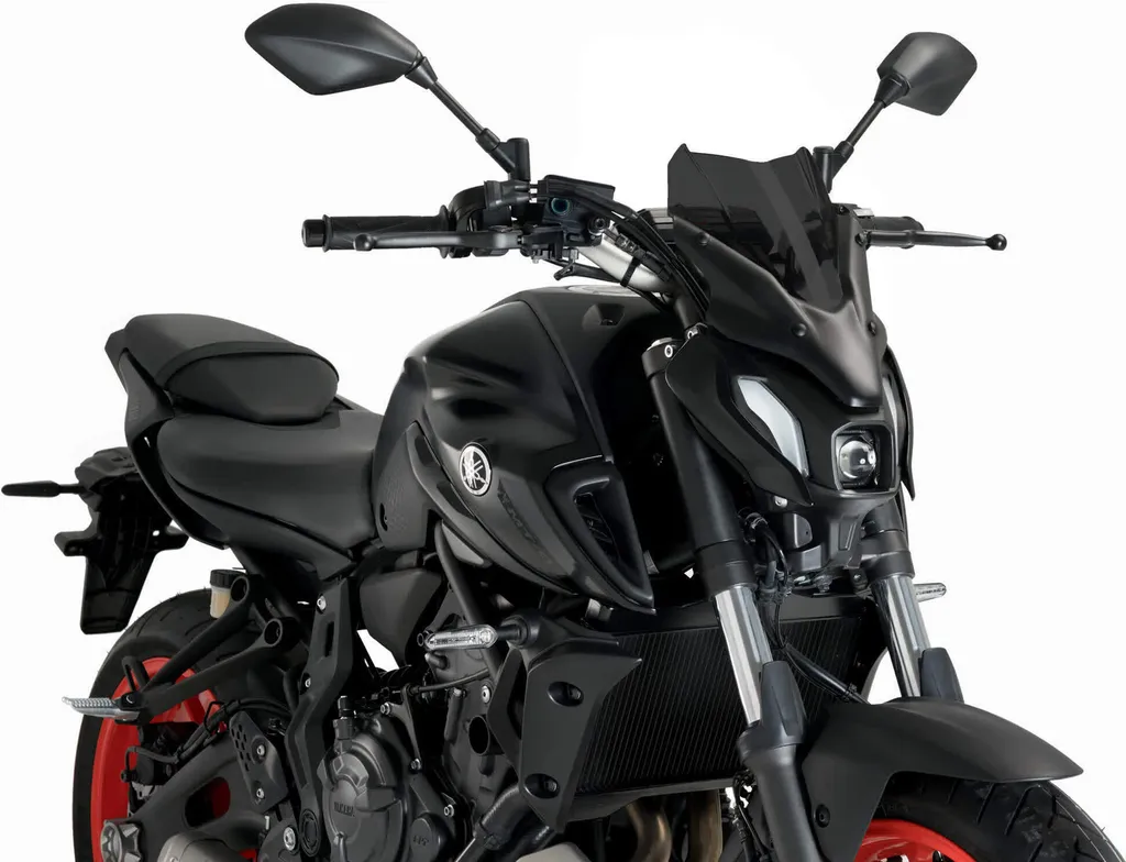 Bulle Sport Yamaha MT-07 Puig 20618F Protection Saute-vent Teinté