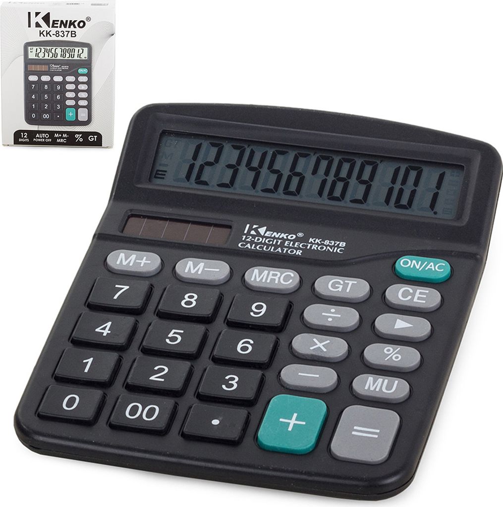 Verk 01048 Kenko KK 837B Kalkulačka Obrázok produktu 