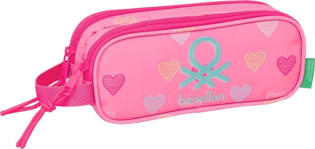 Allzwecktasche Benetton Heart Rosa 21 x 8 x 6 cm