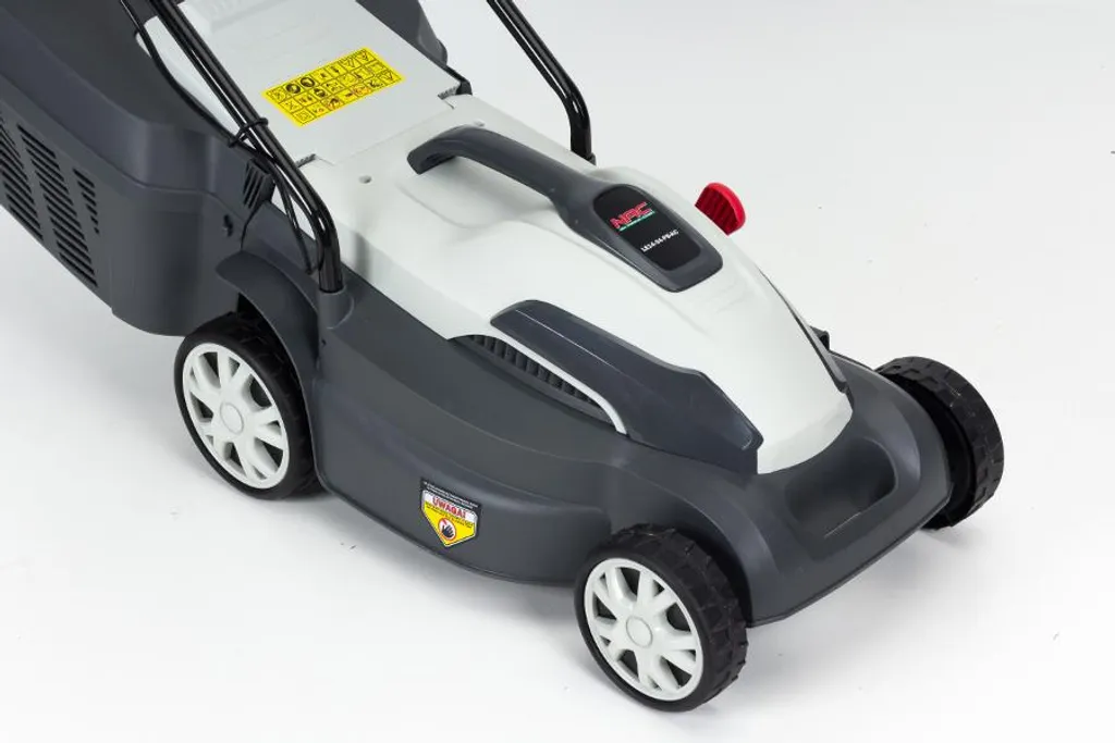 Tondeuse électrique pour petits jardins de 1400W avec coupe de 34 cm