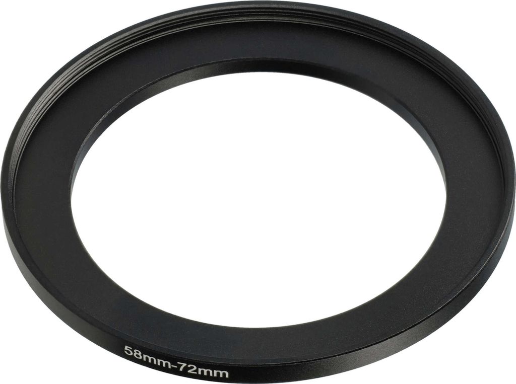 vhbw Step-Up-Ring Adapter 58mm - 72mm für Kamera Objektiv - Produktbild 