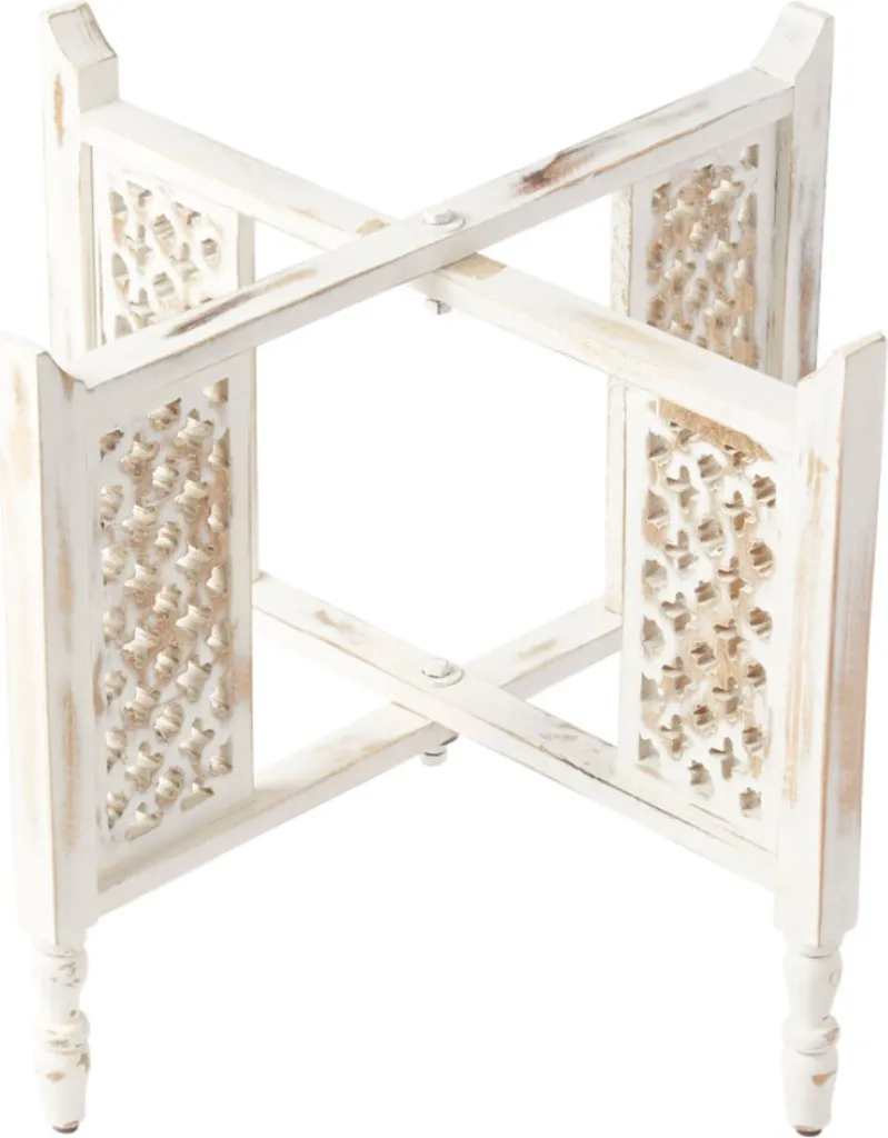 Supporto Pieghevole Hania White 60cm | Tavolo Extra Quando Serve