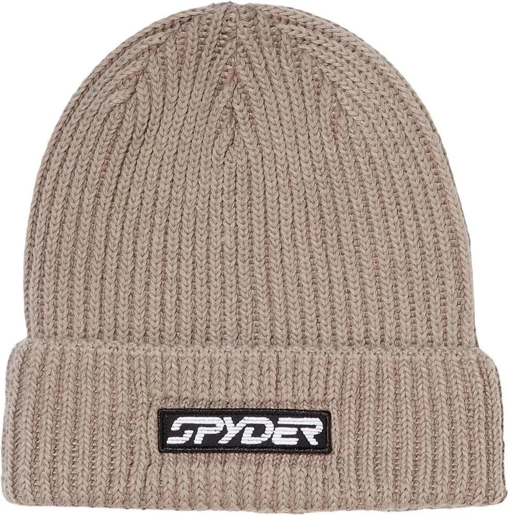 Bonnet de Ski Homme Spyder Groomers Hat Desert Taupe Taille Unique
