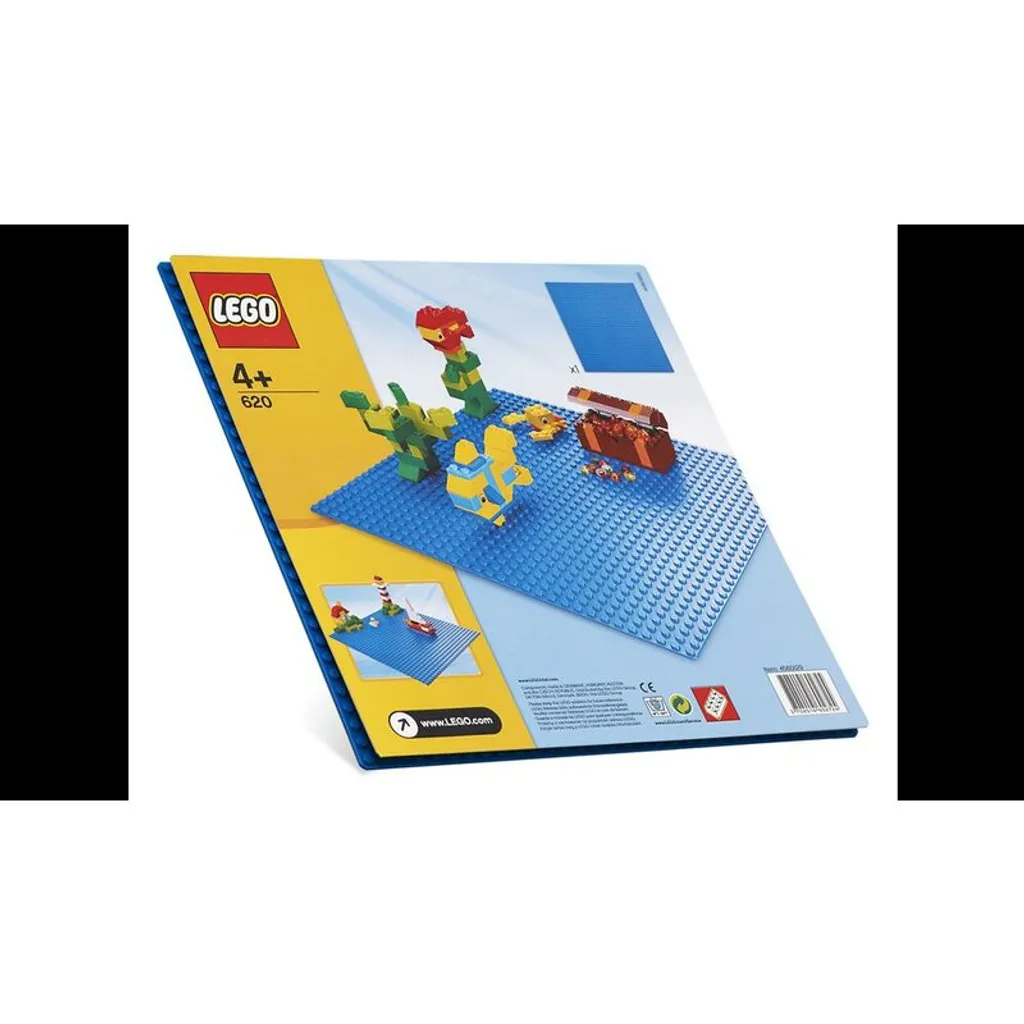 Support de Jeu LEGO 620 Plaque Bleue pour Construire et Exposer vos Sets