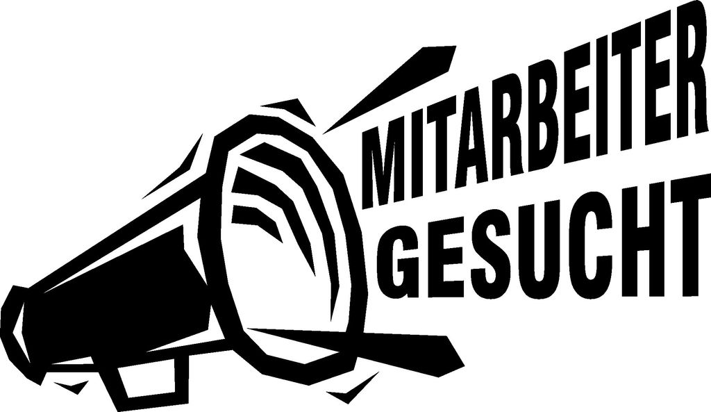 Aufkleber - Mitarbeiter gesucht - Autoaufkleber, Mitarbeitersuche, Stellenangebot
