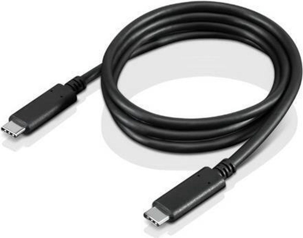 Lenovo 03X7610, 1 m, USB C, USB C, 10 Gbit/s, Černá Obrázek produktu 