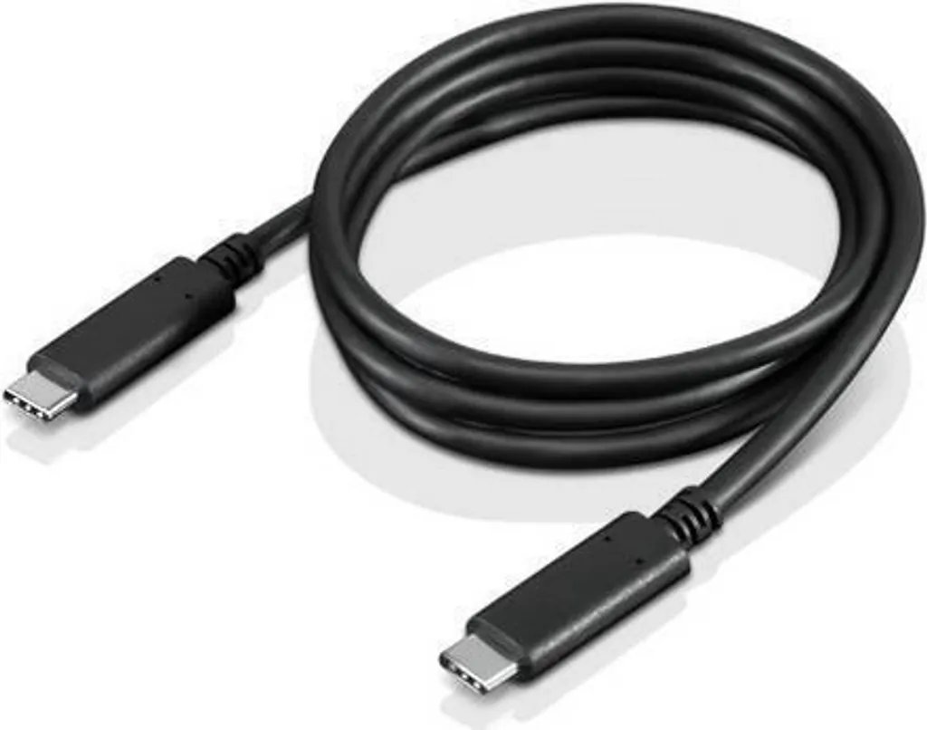 Câble USB-C Lenovo 03X7610 1m Noir : Finissez-en avec les Déconnexions