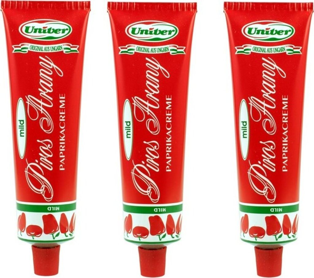 Univer Sparset Paprikacreme mild 3 x 160 g