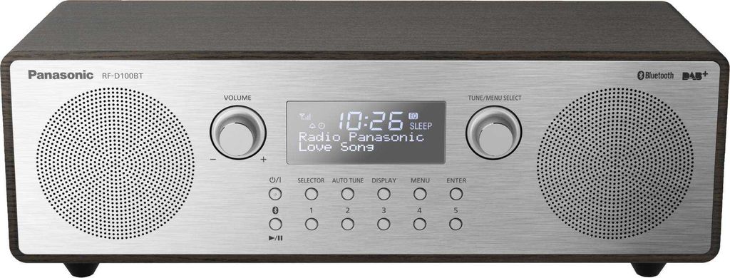 Panasonic RF-D100BT Radio DAB-FM Bruin Image du produit 