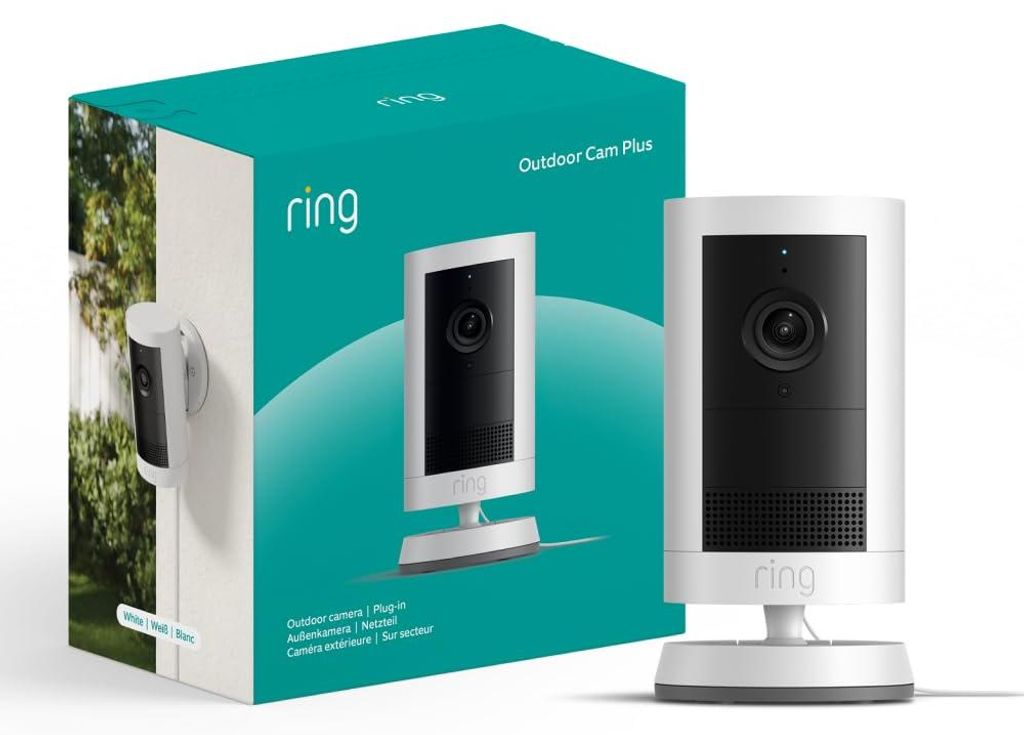 Ring Outdoor Camera Plus, IP-Sicherheitskamera, Draußen, Produktbild 