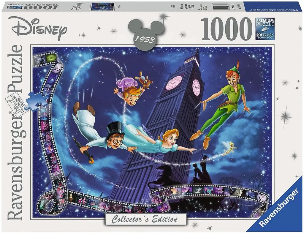 Ravensburger - Puzzle 1000 Disney Collector's Edition Peter Pan - Ravensburger - (Spielwaren / Puzzle)