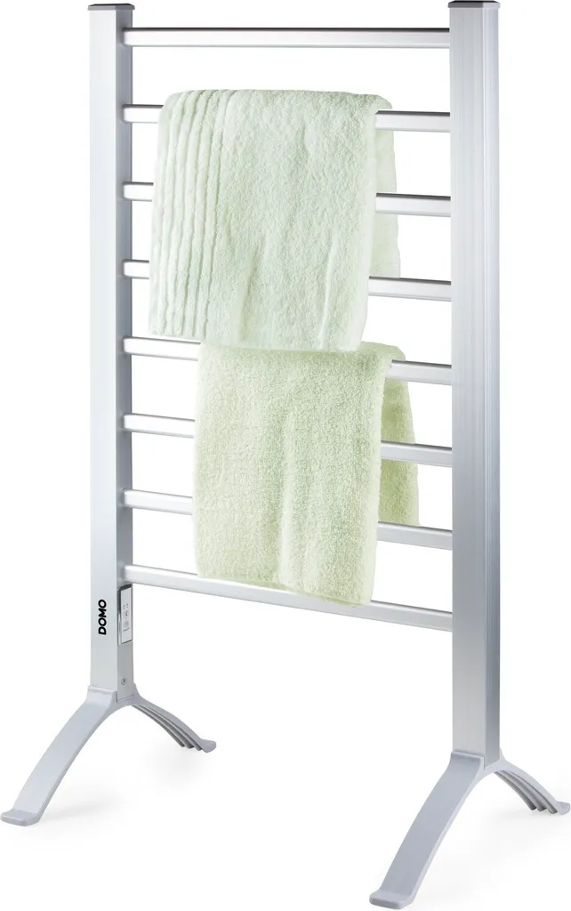DOMO DO7117DR Echelle chauffante électrique et sèche-serviettes gris