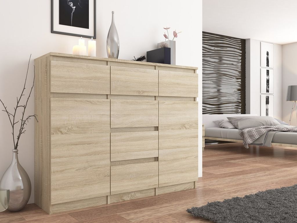 Komoda modern Framire S-62D sonoma Obrázek produktu 2