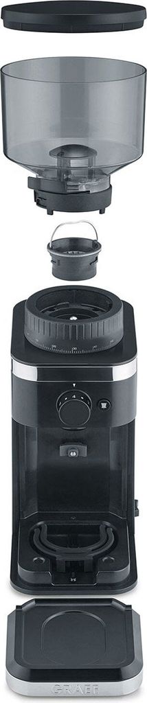 Graef Kaffeemühle CM502, 1-12 Tassen, Kegelmahlwerk aus Produktbild 7