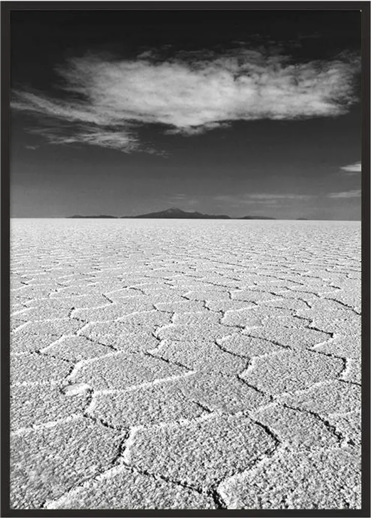 Poster désert encadré 53x73 cm P1071 prêt à poser pour habiller vos murs