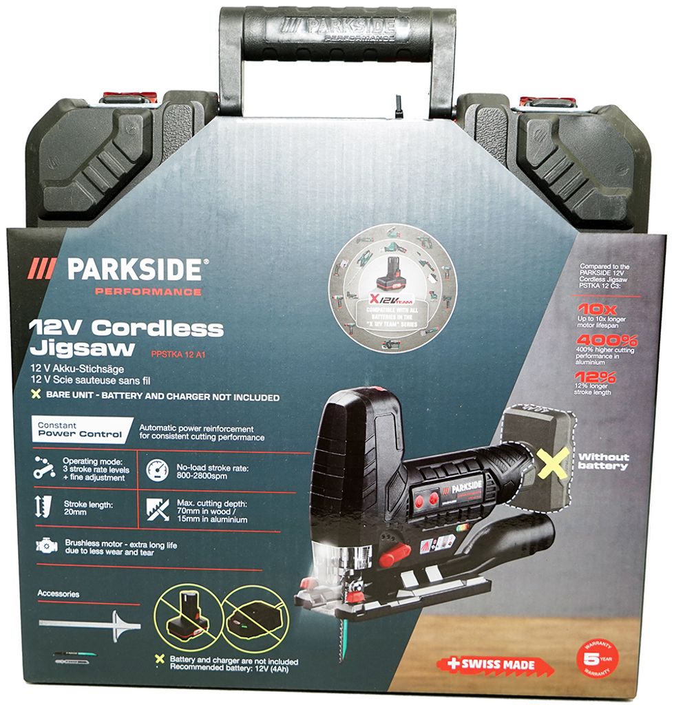 Kit Parkside PSTK 800 : Scie Sauteuse Pendulaire 800W + Porte-clés Décapsuleur HEADNMORE - 5