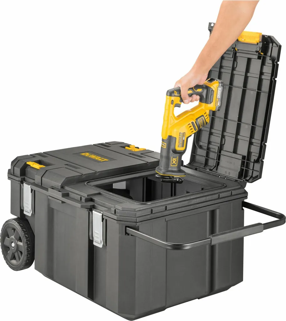 Boîte à Outils Mobile Dewalt Tstak 80 cm - Transport Facile sur Chantier