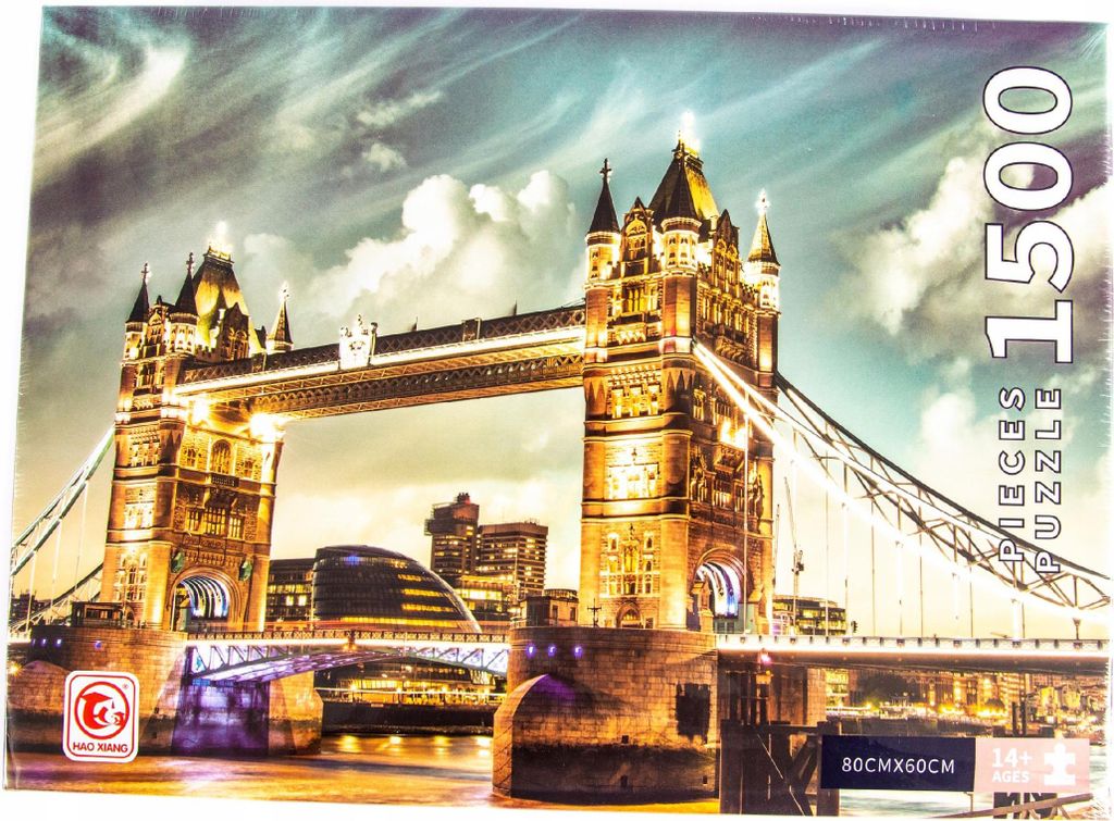 PUZZLE 1500 Teile London Bridge GROSSBRITANNIEN
