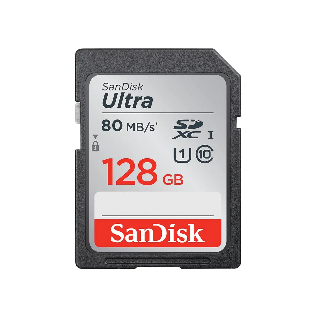SanDisk Ultra 128GB SDXC - La Tua Cassaforte per i Ricordi di Viaggio