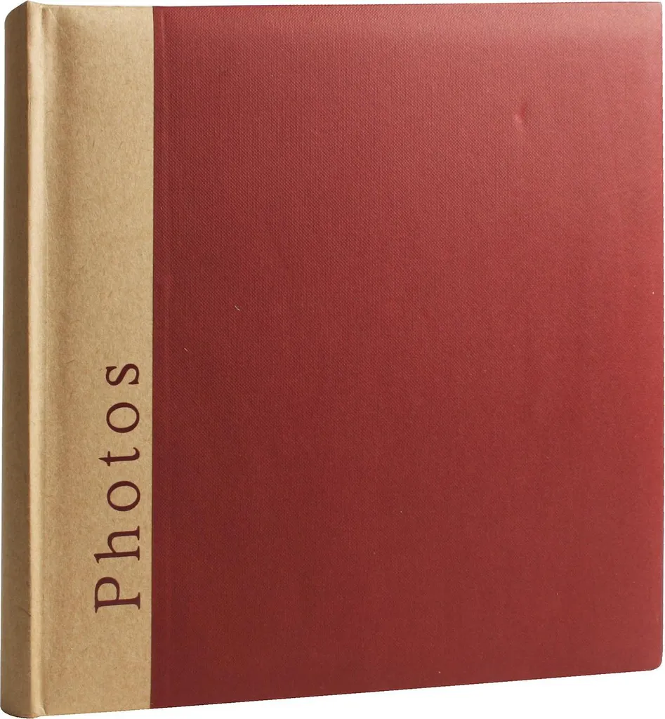 Idea Regalo: Album Foto Henzo Chapter Rosso Vino 30x30 100 Pagine