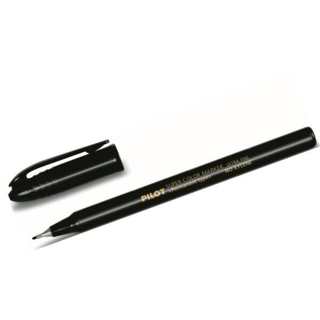 PILOT Permanent Marker ultrafein schwarz Produktbild 