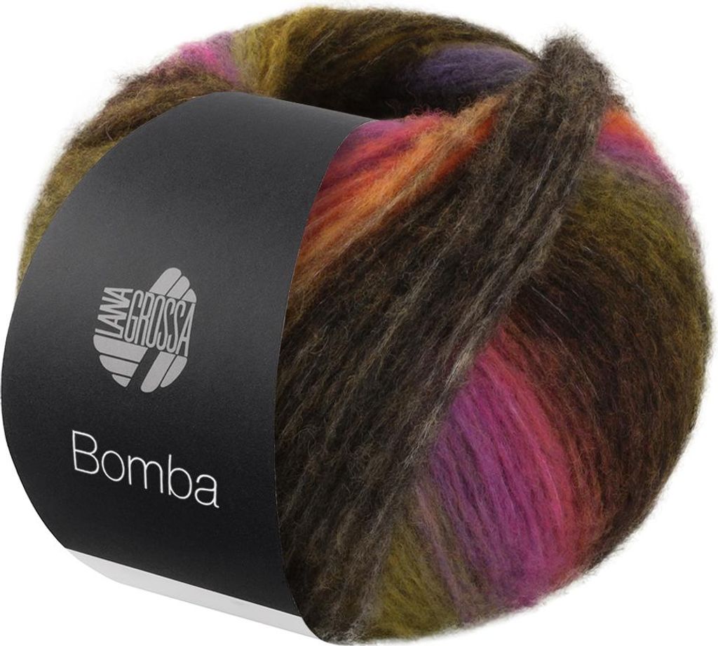 Lana Grossa BOMBA 100 g Effektgarn aus flauschigen Produktbild 