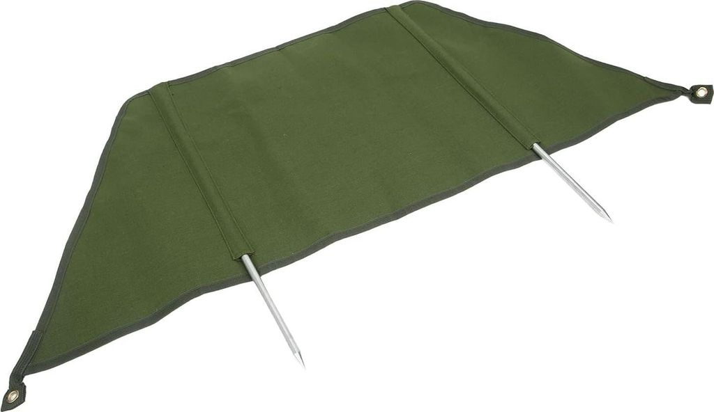 Portable Canvas Windscreen für Campinggrill und Outdoor-Kocher