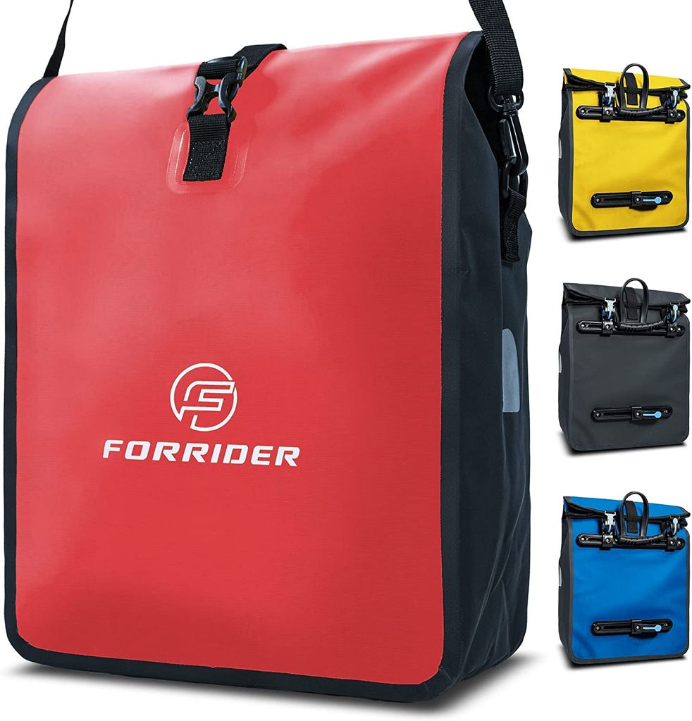 27Liter Forrider Gepäckträgertasche Wasserdicht Fahrradtasche für Gepäckträger