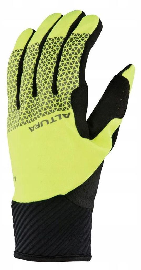 Altura Night Vision 4 winddichte Fahrradhandschuhe Hi-Viz Gelb