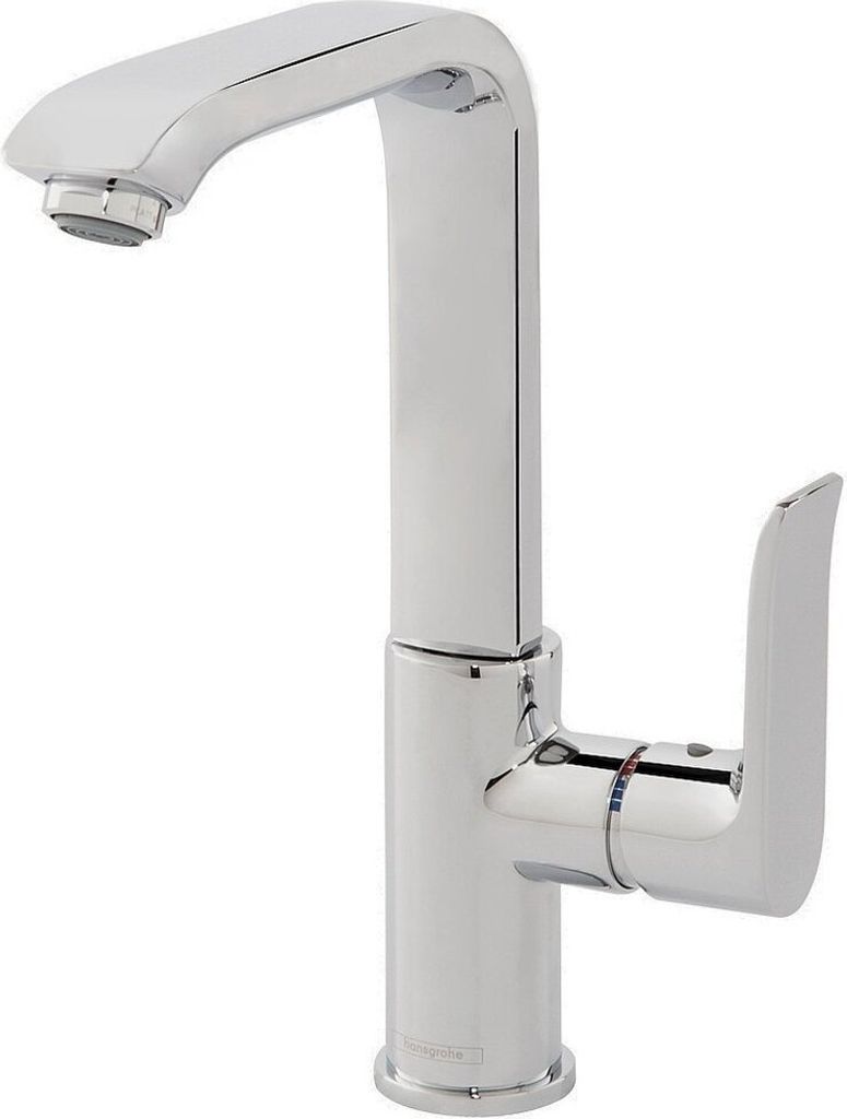 Hansgrohe Metris-Einhebel-WT-Mischer Nr.31087 m.Ablf-Garn. 230mm ComfortZone vchr.