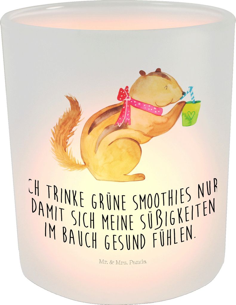 Mr. & Mrs. Panda Outdoor Windlicht Eichhörnchen Smoothie - Produktbild 
