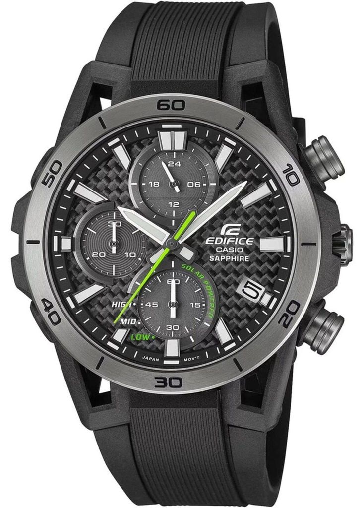 Casio EFS-S640PB-1AVUEF Herrenuhr Edifice Chrono Solar 44mm 10ATM