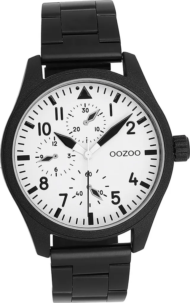 Orologio Oozoo D2UOC11508 Uomo - Bracciale Metallo Nero Business Class