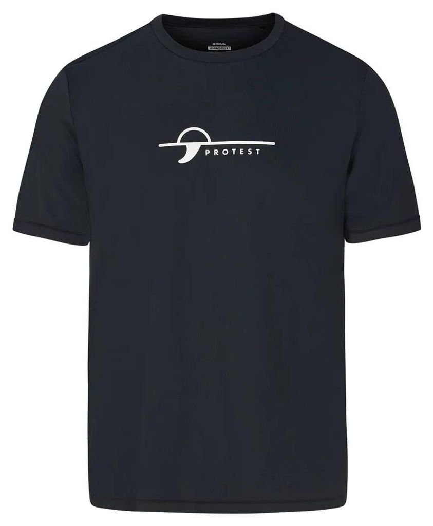 Protest Core Kurzarm-rash Guard Schwarz L Mann Schwarz L