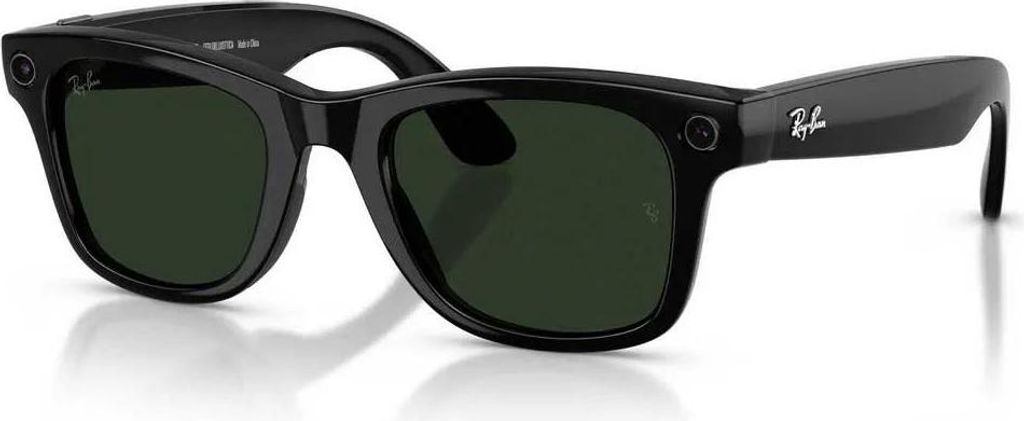 Ray-ban Wayfarer Meta Gen 2 Photochrome Sonnenbrille Schwarz Transitions Graphite Green/CAT1-3 / 53 Herren,Damen Schwarz Transitions Graphite Green...
