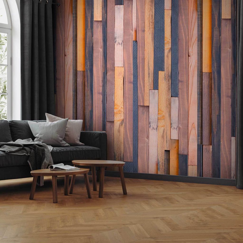 Vlies Tapete - Wooden Alliance 50x1000 cm Muster f-A-0471-j-a