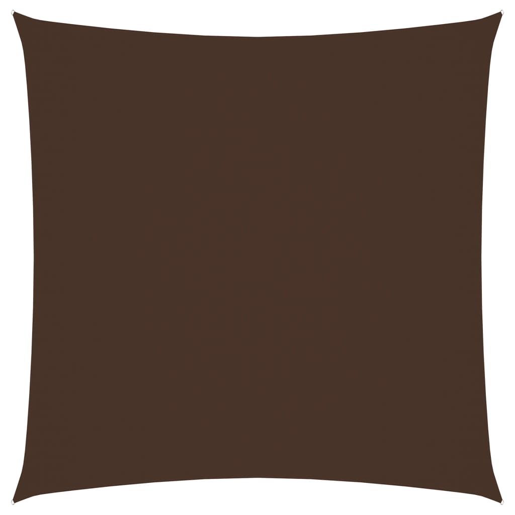 Sonnensegel Oxford-Gewebe Quadratisch 6x6 m Braun
