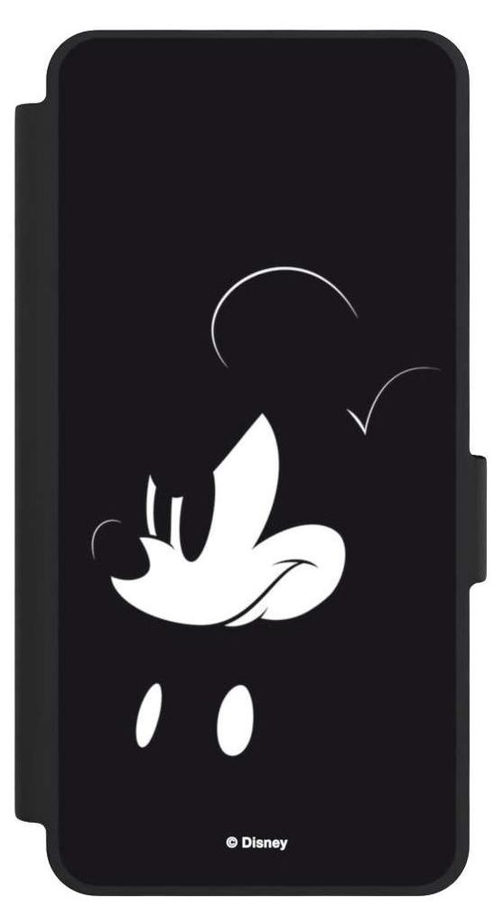 NIVOCASE Klapphülle für Samsung Galaxy S26 Handyhülle aus Kunst Leder NIVOflip schwarz Disney Mickey Mouse Offizielles Lizenzprodukt