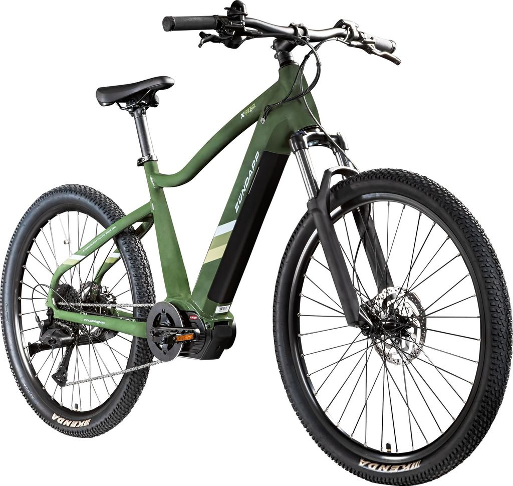 Zündapp X900 E Bike Mountainbike 27,5 Zoll Pedelec Damen Herren 165-180 cm Elektrofahrrad khaki