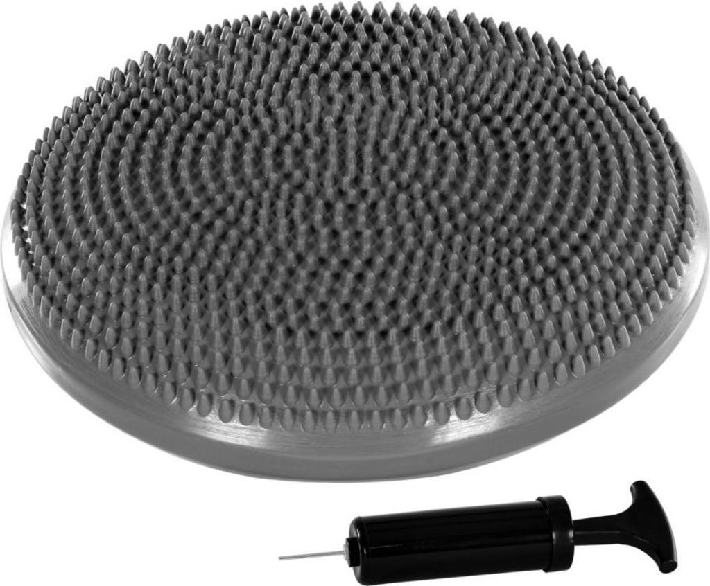 Poduszka do ćwiczeń równoważnych MOVIT Ø 33 cm szara Zdjęcie produktu 