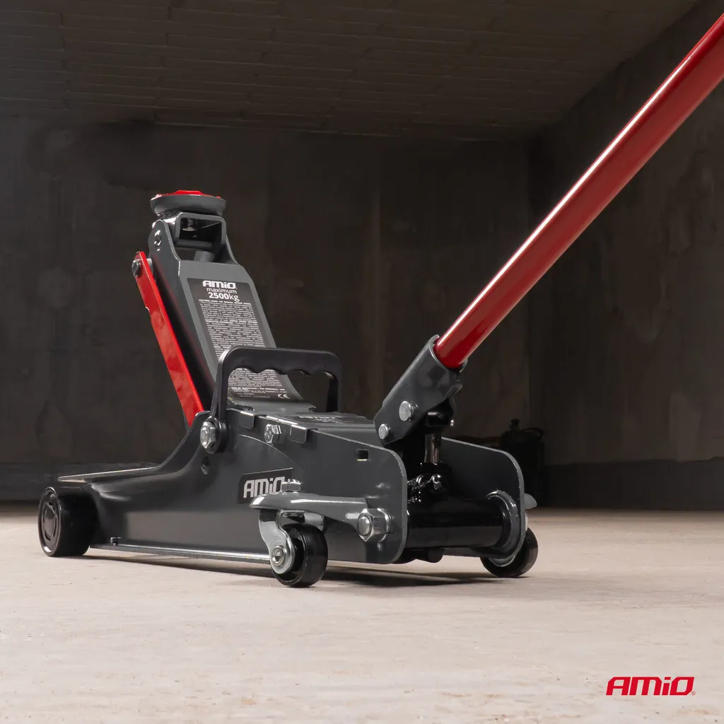 Cric Idraulico Basso Profilo 2.5T - Sollevatore Professionale Auto - 5