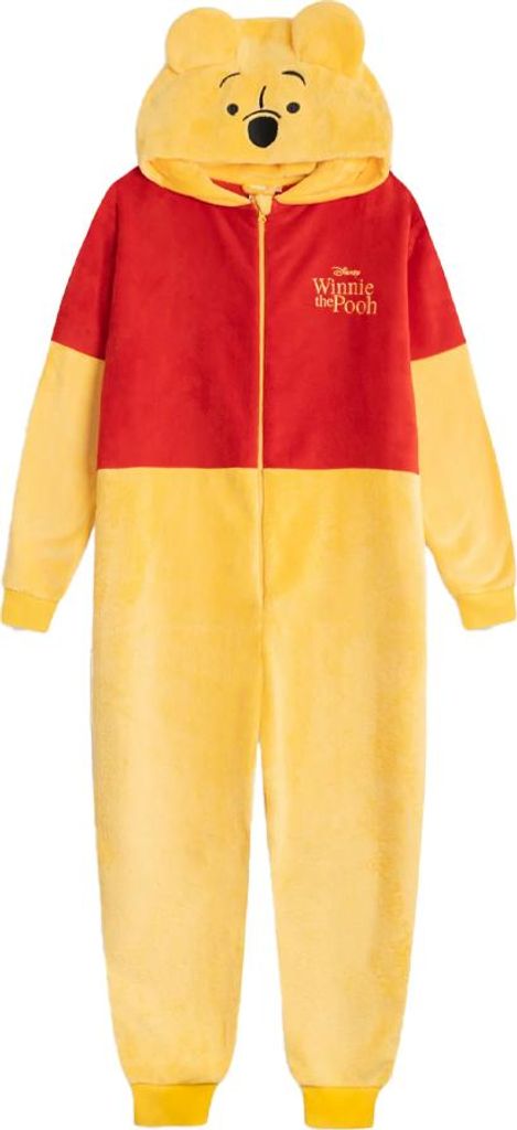 Winnie the Pooh - All-in-One Nachtwäsche für Damen NS9412 (XL) (Orange/Rot)